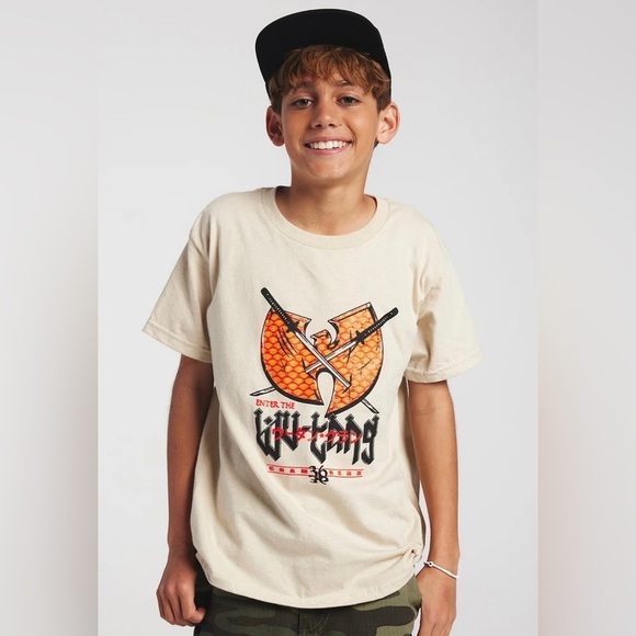 wu tang Other - Enter the Wu-Tang clan graphic tee yxl youth kids euc 36 Chambers boys girls​